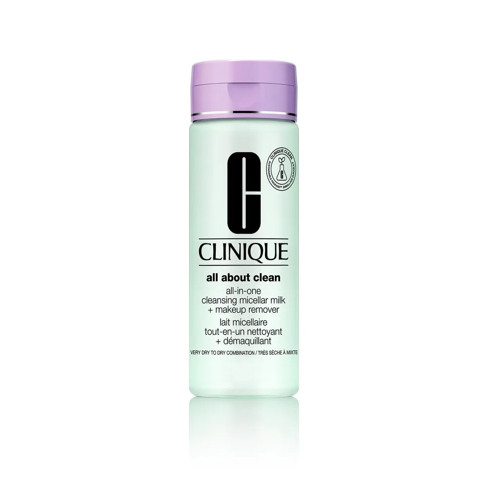 Средство для снятия макияжа Clinique — Step All About Clean All-in-One Cleansing Micellar Milk + Makeup Remover With Glycerin +