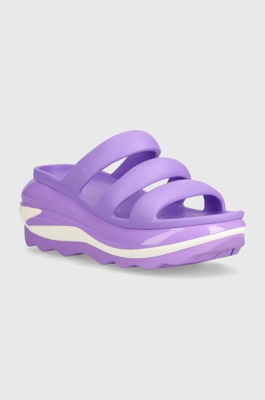 

Шлепанцы Mega Crush с тройными ремешками Crocs, фиолетовый