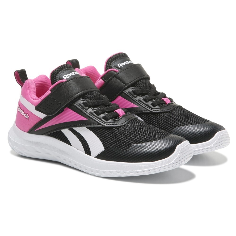 

Детские кроссовки Rush Runner 5.0 с ремешком Little Kid Reebok, черный