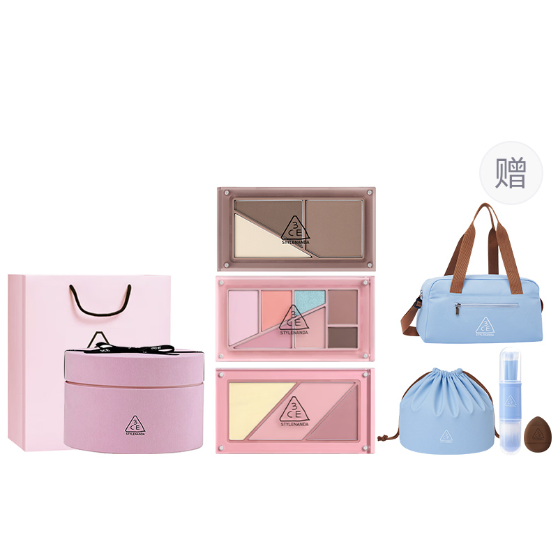 

Наборы косметики Stacked Fun Collection легко растушевываются матовые прозрачные 3CE