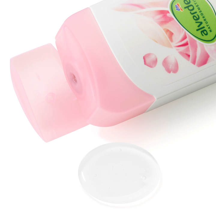 Шампунь alverde NATURKOSMETIK Shampoo Glanz mit Rosenblütenwasser & pflanzlichem Protein, 200 ml — фото 3