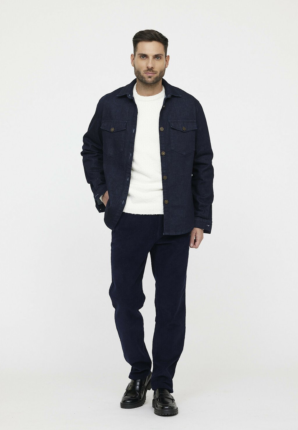 

Чиносы GLANCE Lee Cooper, темно-синий