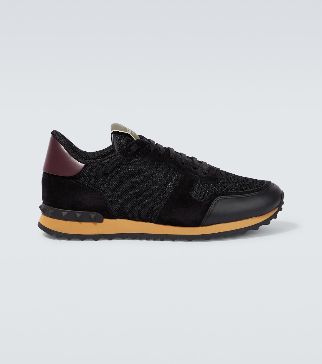 

Сетчатые кроссовки Rockrunner Valentino Garavani, черный