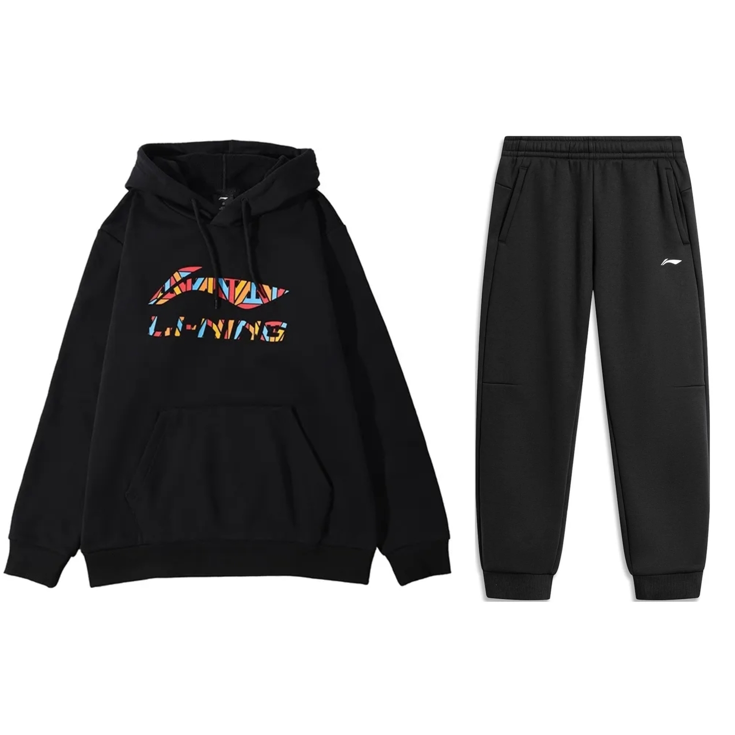 

Лининг повседневная спортивная одежда унисекс черная