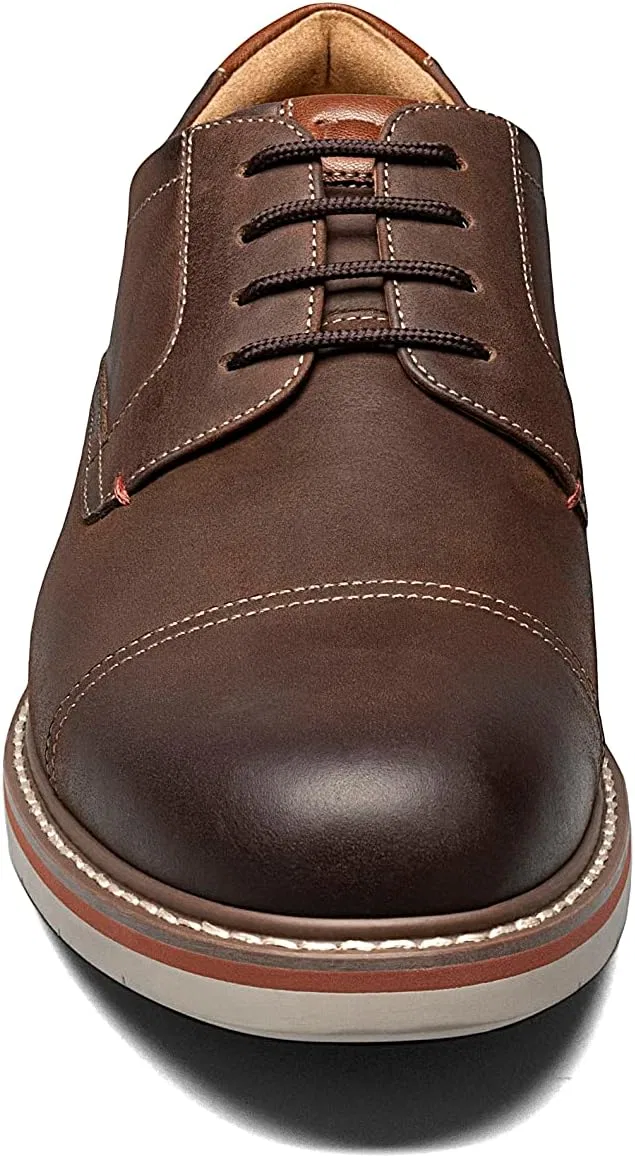 Мужские туфли Florsheim Neufeld Toe Oxford Cap, коричневый — фото 2