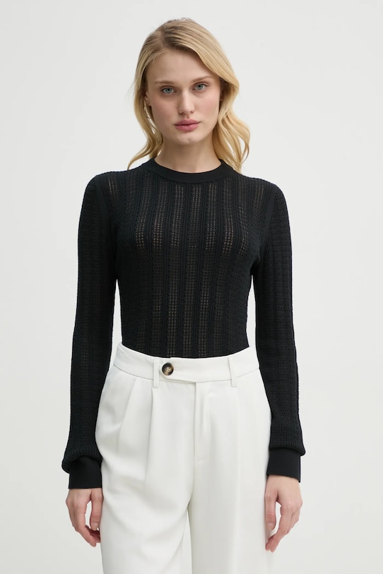 

Хлопковый свитер Filippa K, черный
