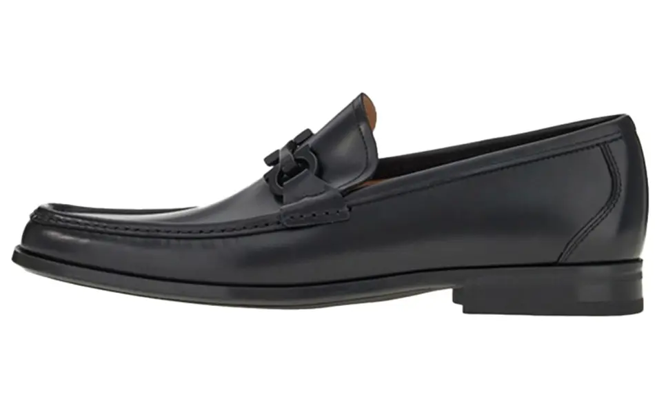 

Кожаные мокасины Gancini Plaque 35 мм Ferragamo