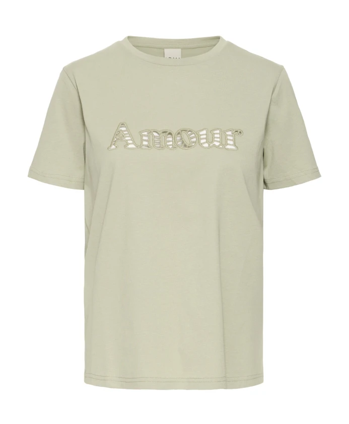 

Стильная футболка с изображением чая - 20122771 Ichi, зеленый