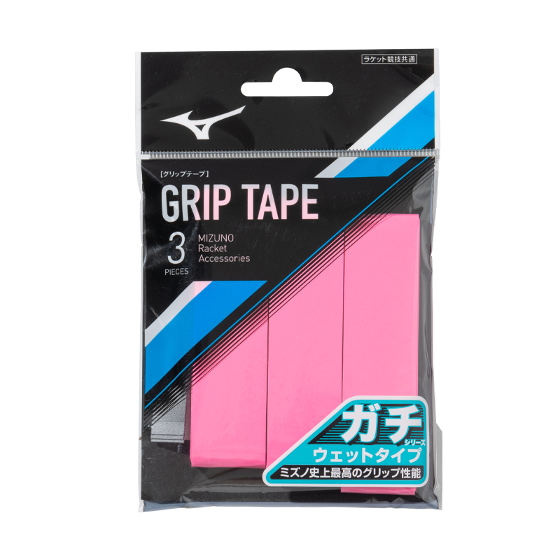 

Лента для рукоятки ракетки для бадминтона из полиуретана для соревнований и тренировок утолщенная Mizuno, розовый