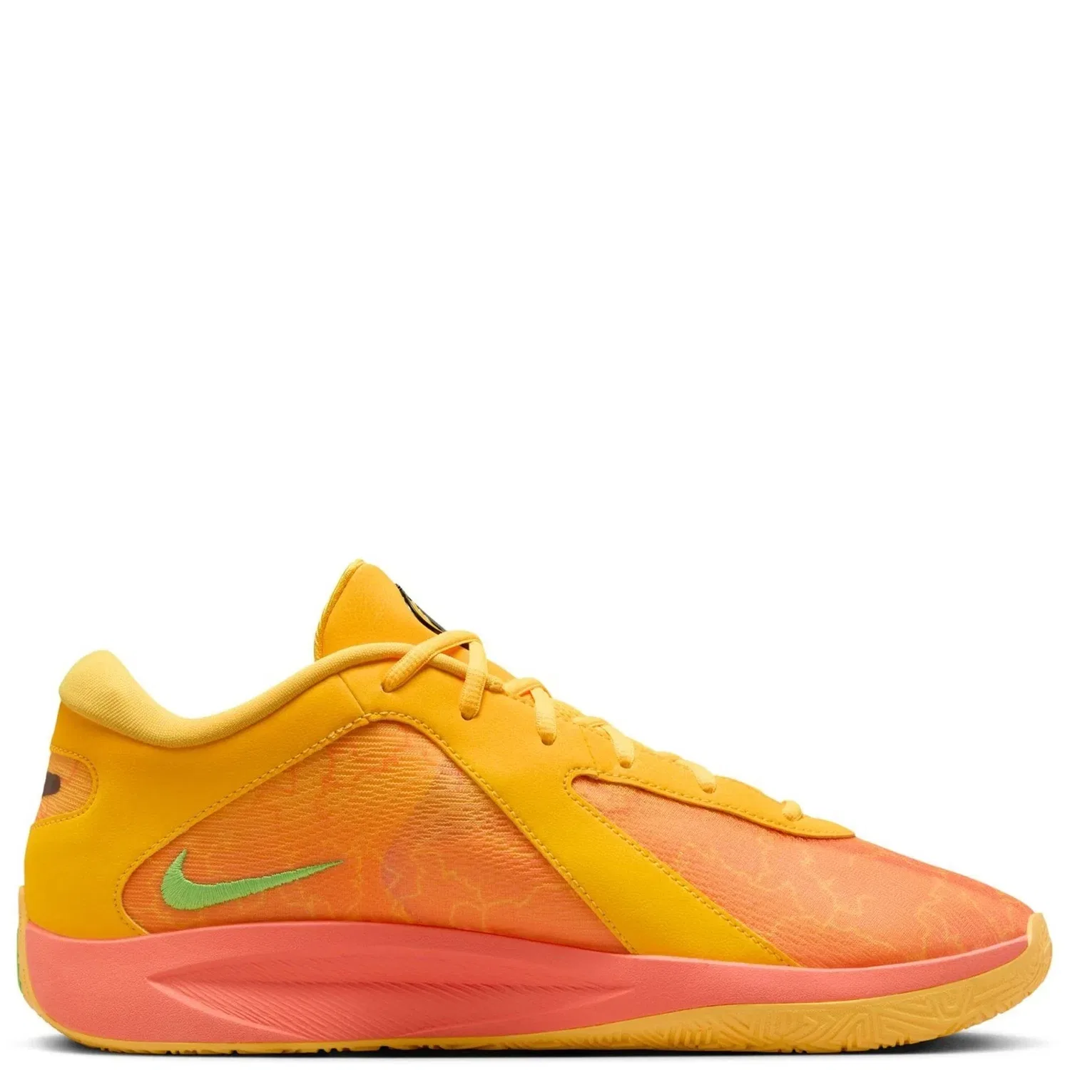 Мужские баскетбольные кроссовки Nike Giannis Zoom Freak 6 FJ7792-601 оранжевого цвета RHS7359 — фото 2