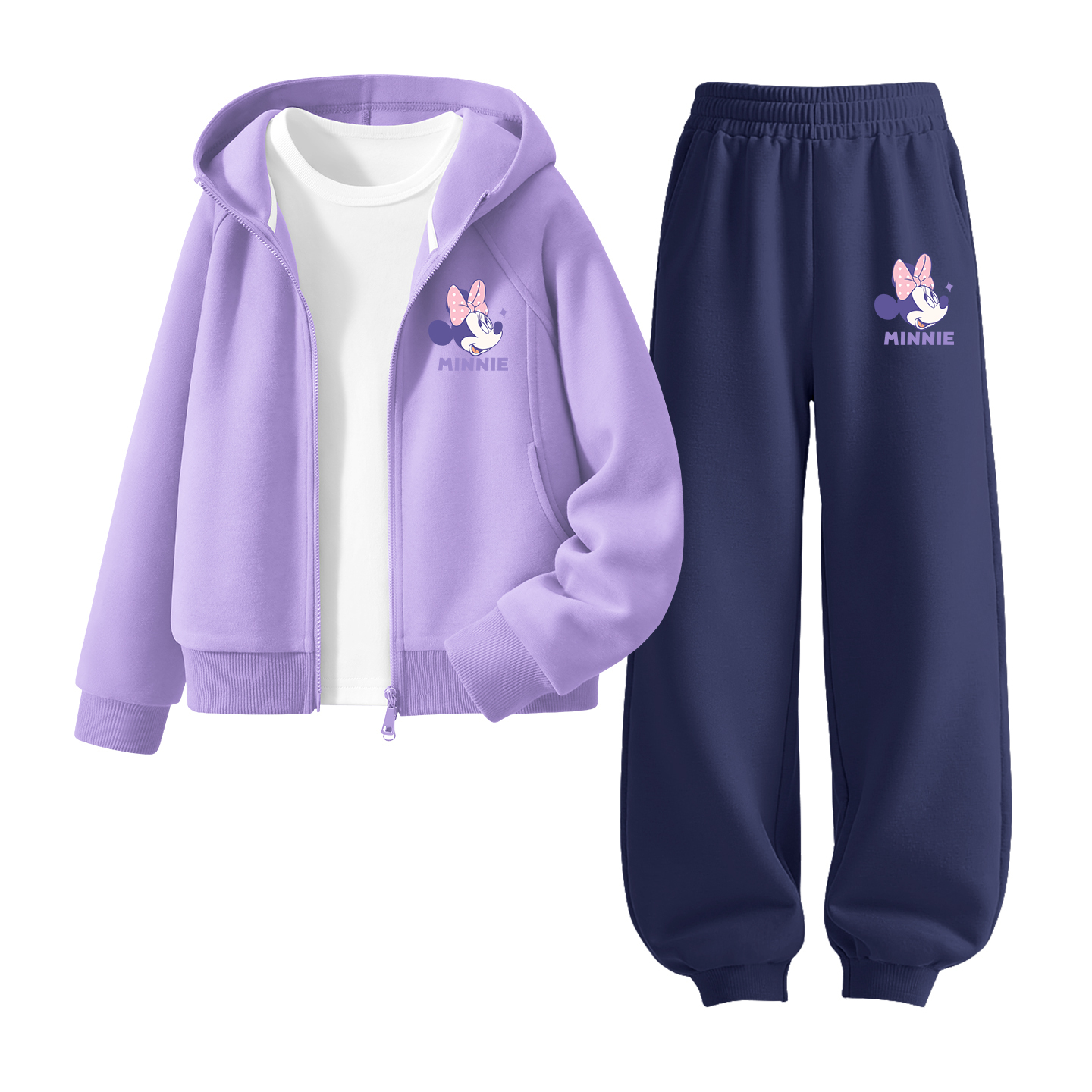 

Детский спортивный комплект Casual Sportswear 2 Piece Set Disney, фиолетовый