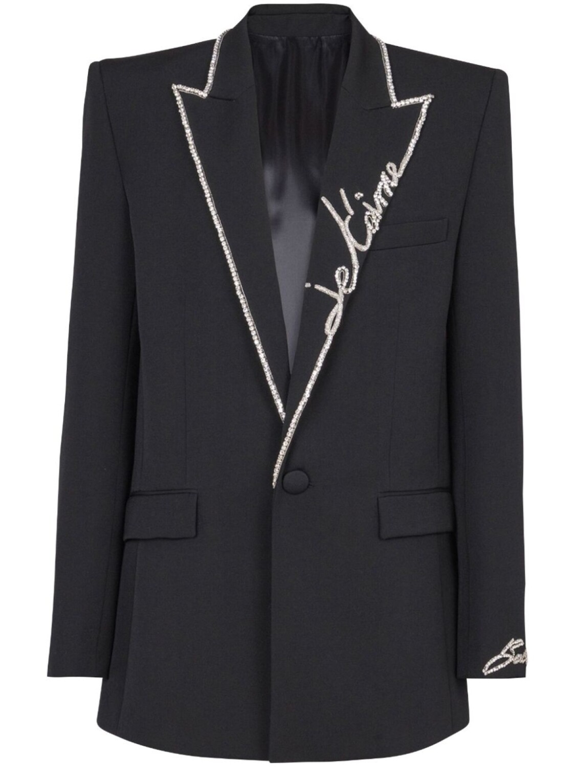 

Пиджак Love Letter Balmain, черный