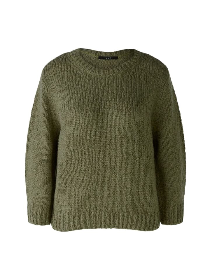 

Пуловер Oui Pullover, цвет dusty olive