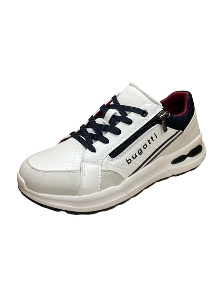 

Bugatti Спортивные кроссовки на шнуровке белого цвета