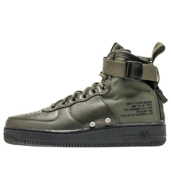 

Кроссовки sf air force 1 mid Nike, зеленый