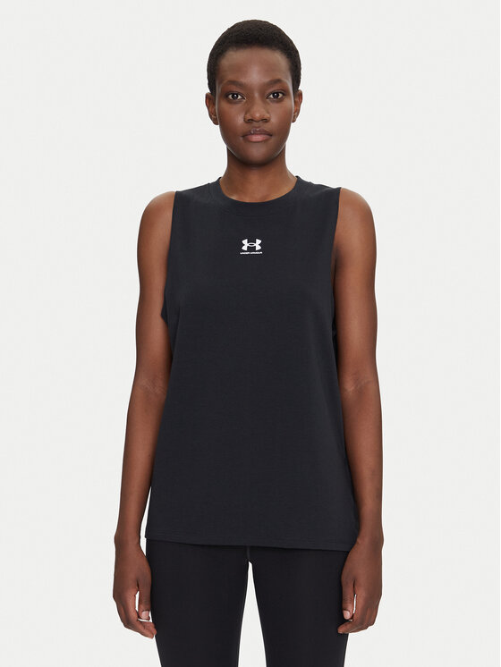 

Техническая футболка стандартный крой Rival Muscle 1383659 Under Armour, черный