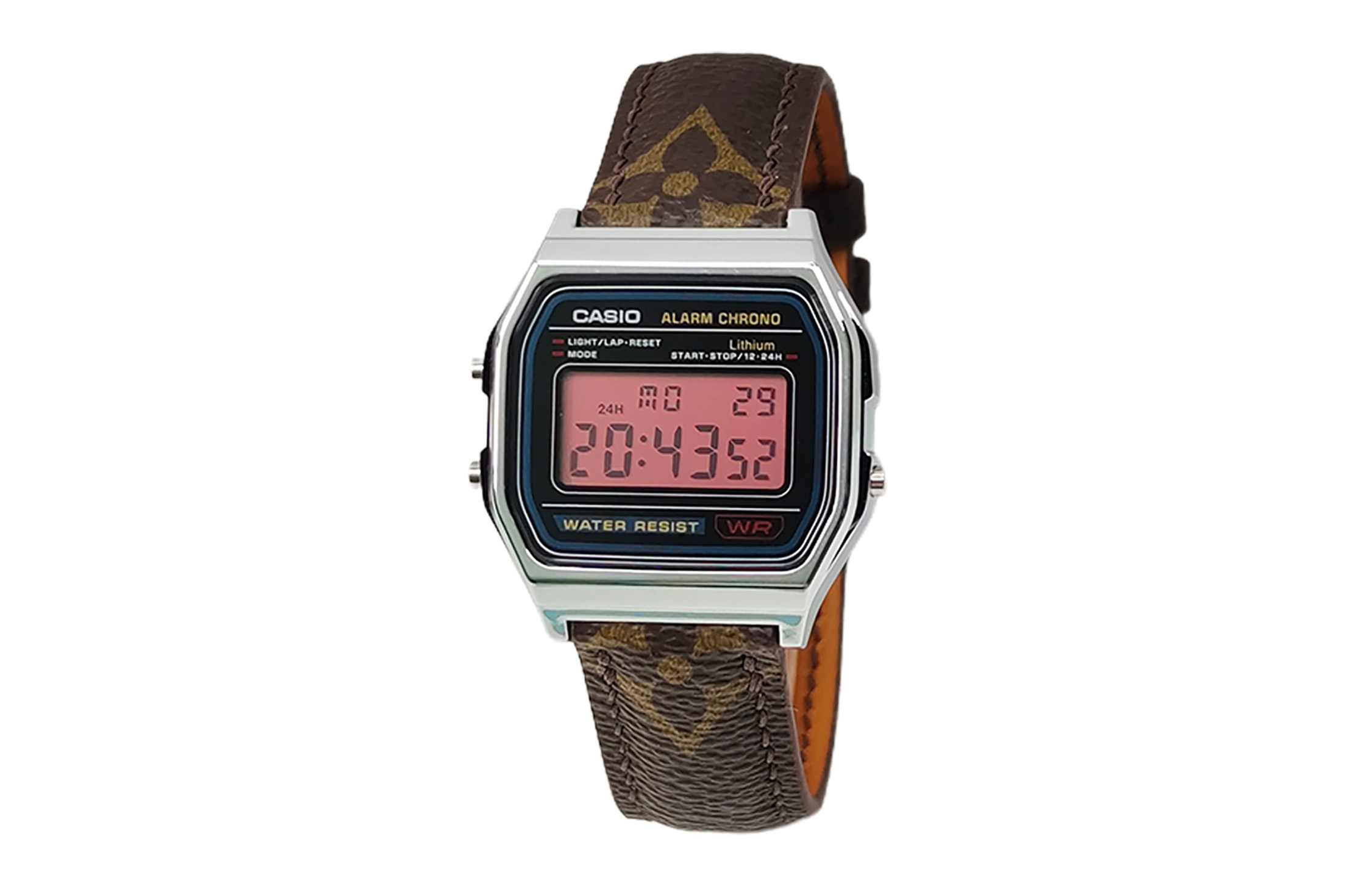 

CASIO Часы Quartz Movement Leather Strap Watch Unisex Black Dial