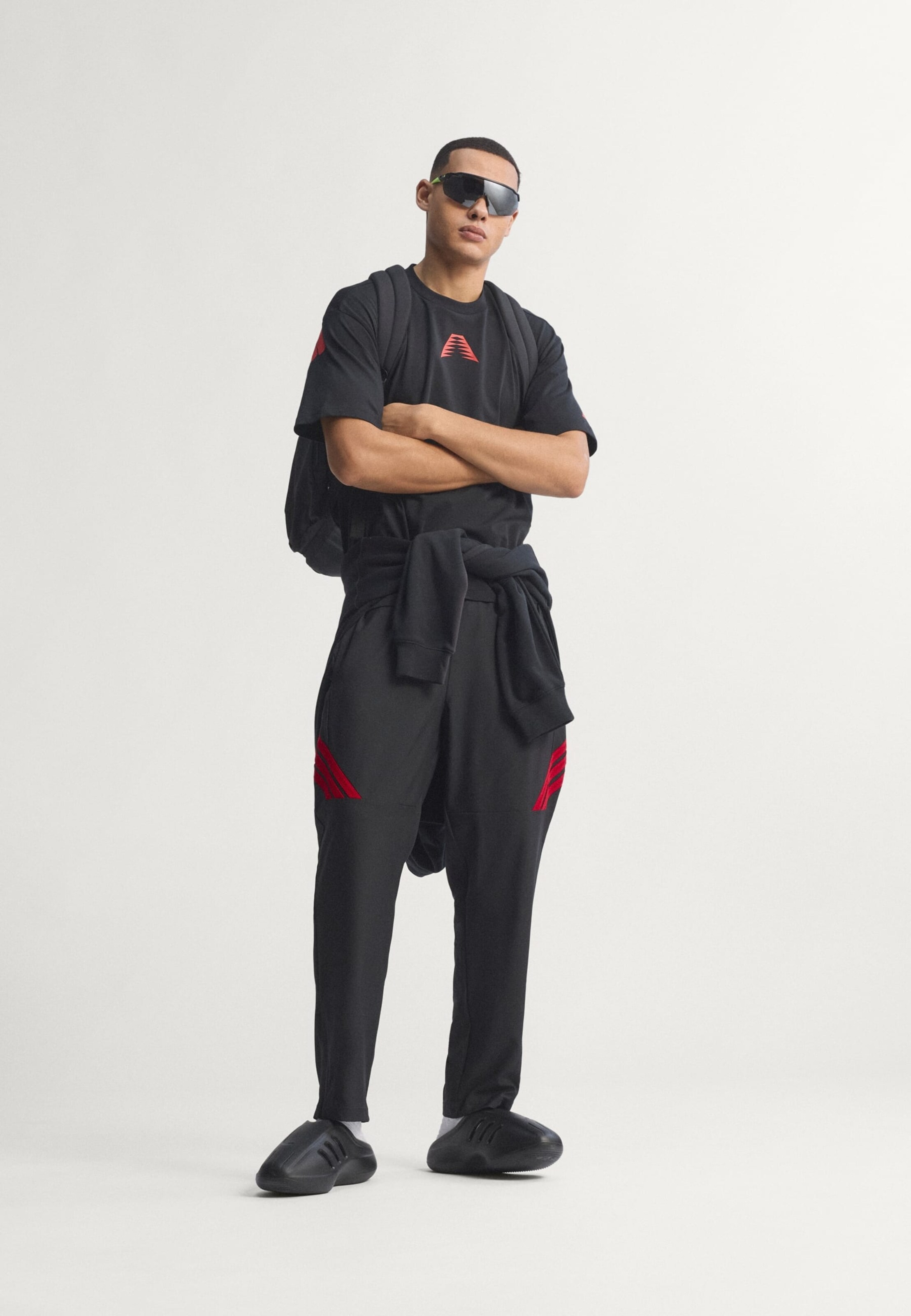 Adidas Performance Футболка 'Anthony Edwards Believe That' в черном цвете — фото 4