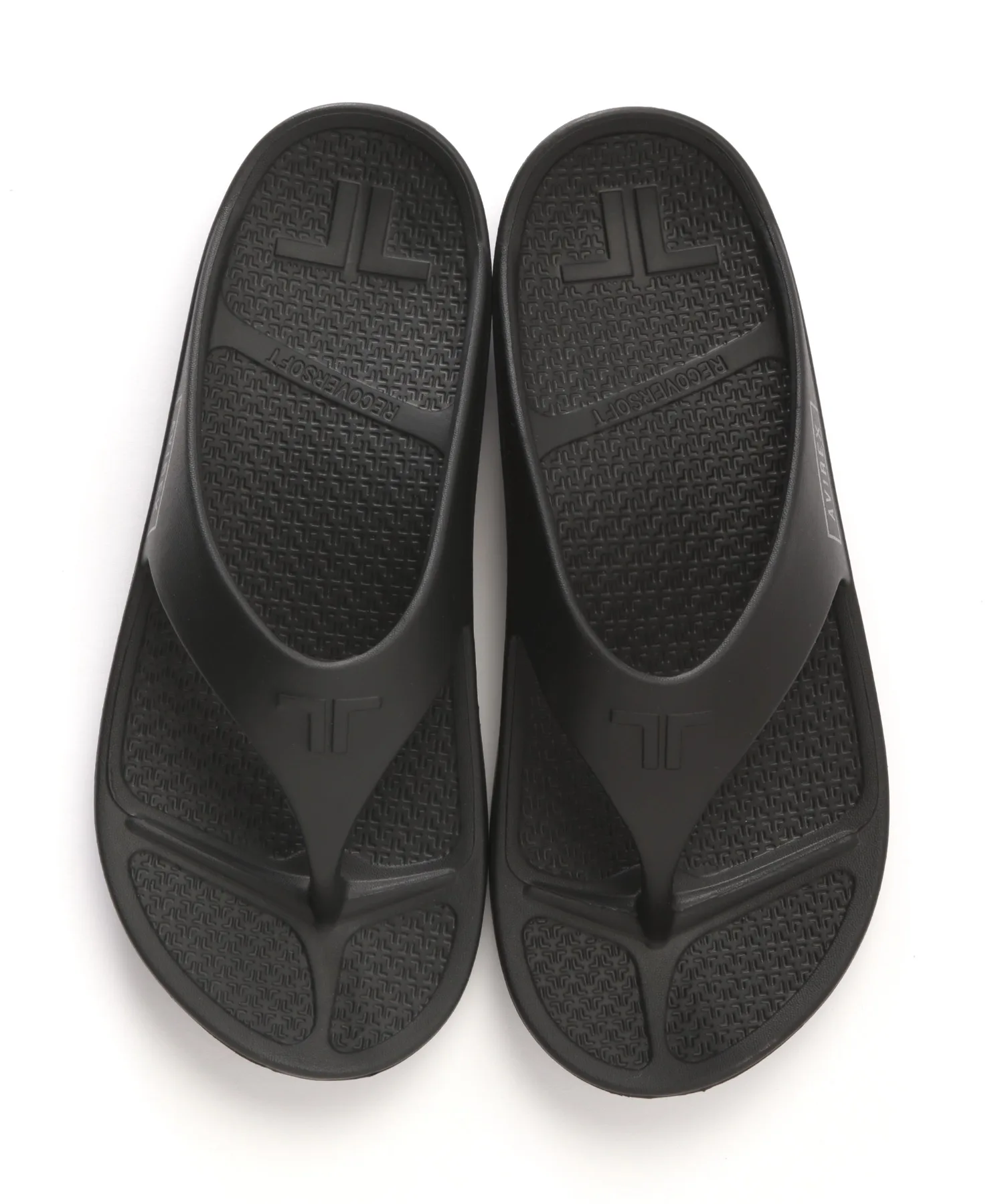 Мужские сланцы AVIREX FLIPFLOP резиновые бежевые — фото 2