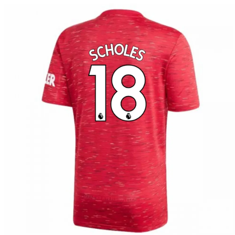Детская футбольная форма Манчестер Юнайтед 2020/2021 Adidas Manchester United Fc, красный