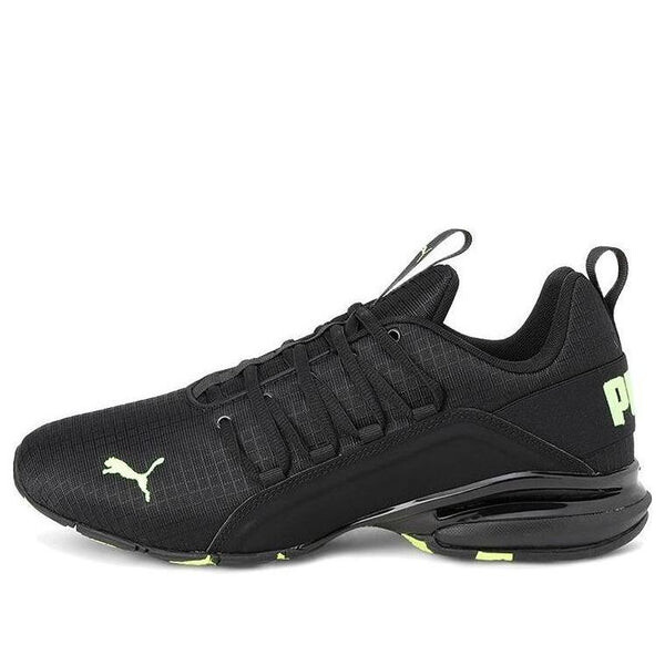 

Кроссовки axelion rip black/green Puma, черный