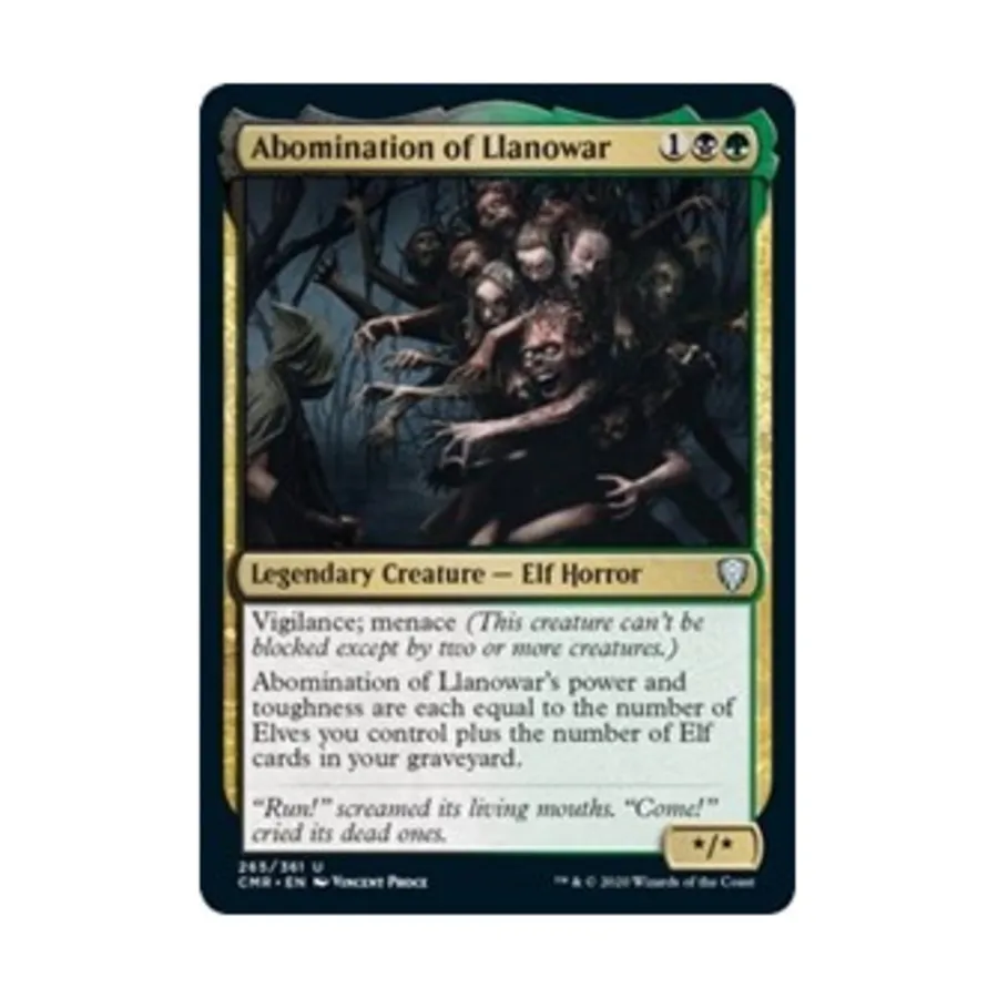 

CCG Мерзость Ллановара (U), MTG - Commander Legends