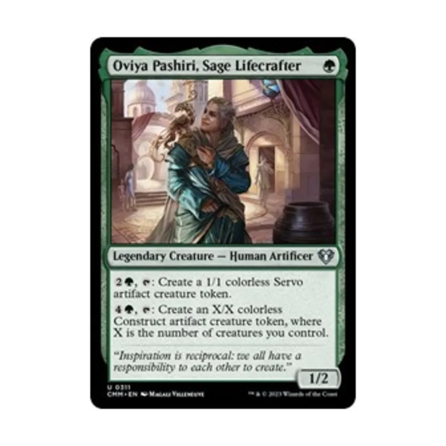 

CCG Овия Пашири, Мудрец Жизнетворец (U), MTG - Commander Masters