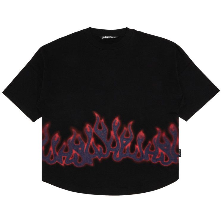 

Футболка Palm Angels Flames Over Tee, Black/Multicolor