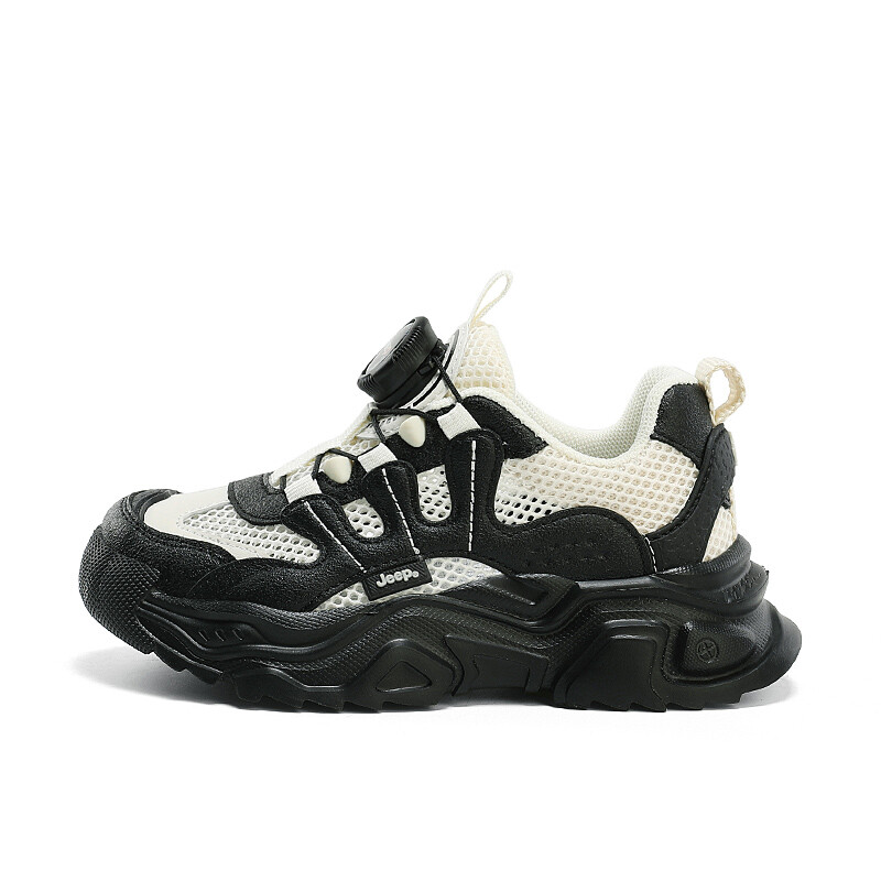 

Кроссовки Jeep Kids Lifestyle Shoes Kids Low-top Black, бежевый/черный
