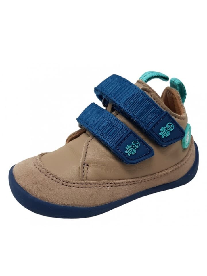 

Кроссовки на шнуровке Affenzahn Klettschuh Buddy Octopus Barfußschuh, бежевый