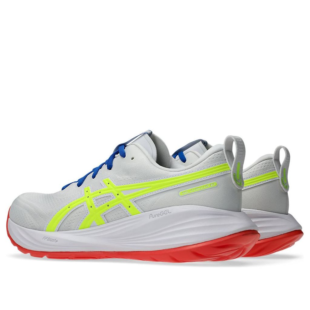 Кроссовки Asics Gel Cumulus 27 'Track Club Pack - Safety Yellow' — фото 3