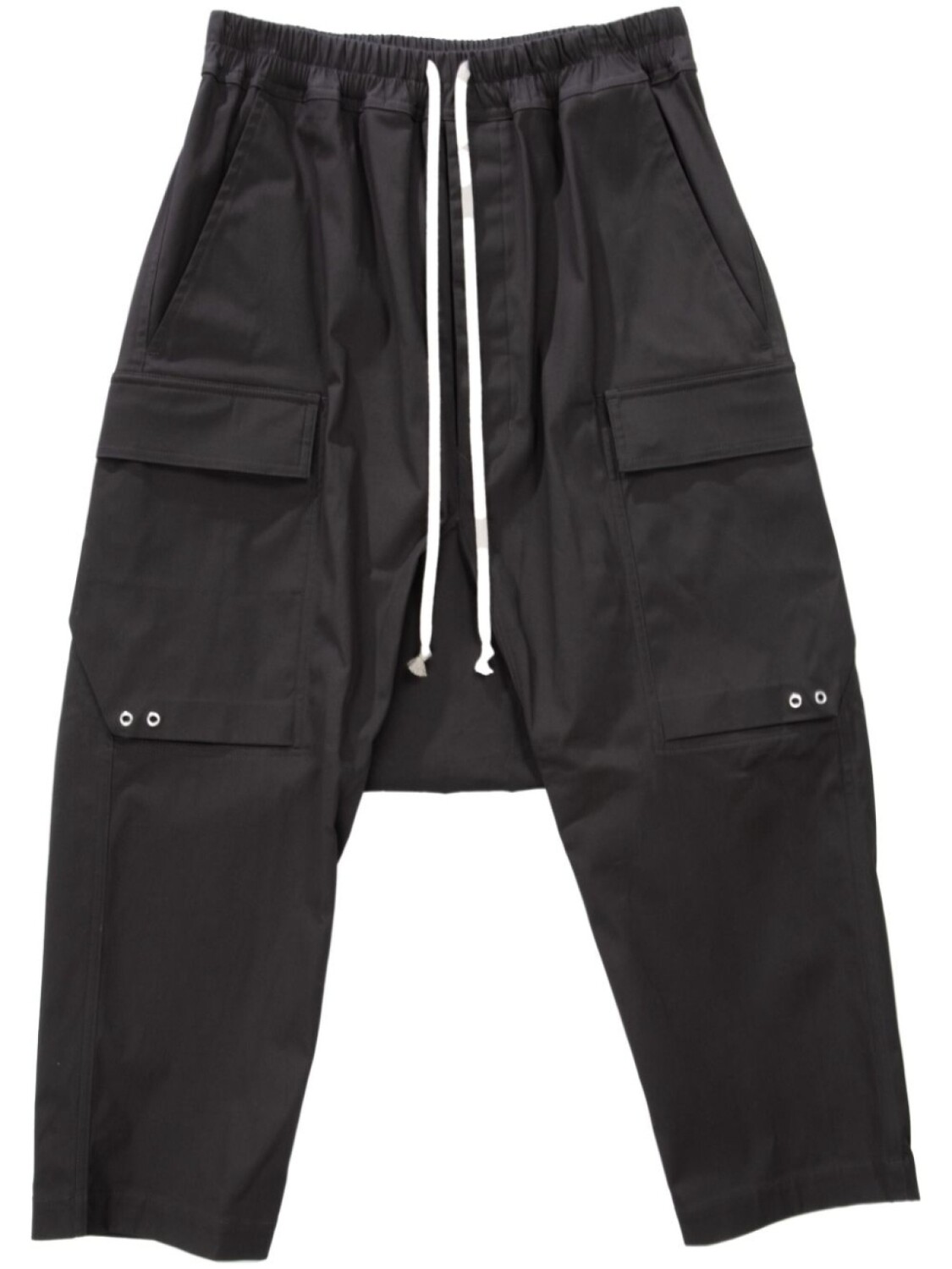 

Брюки-карго с заниженным шаговым швом Rick Owens, серый
