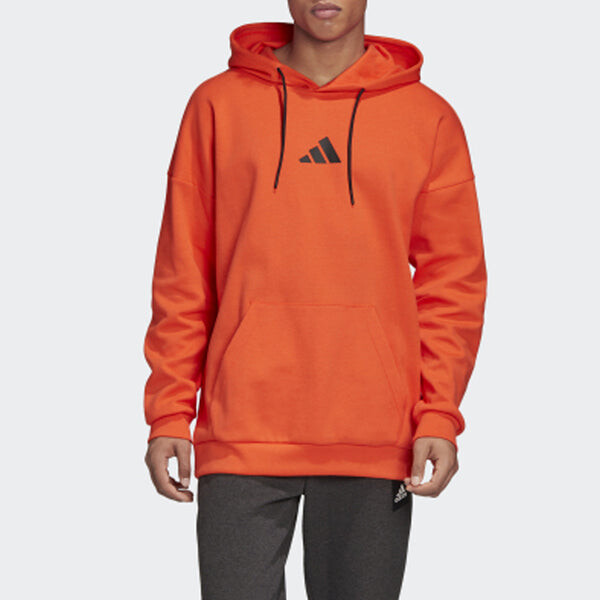 Толстовка m urb tiger oh logo fluorescence red Adidas, красный — фото 4