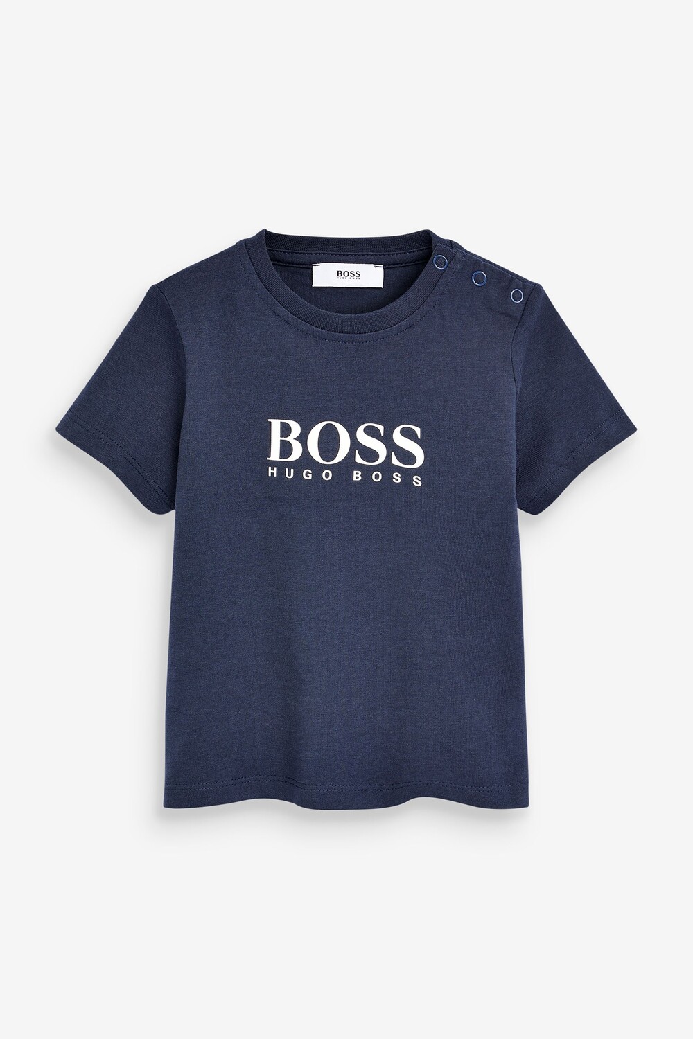 

Детская футболка с логотипом BOSS, синий