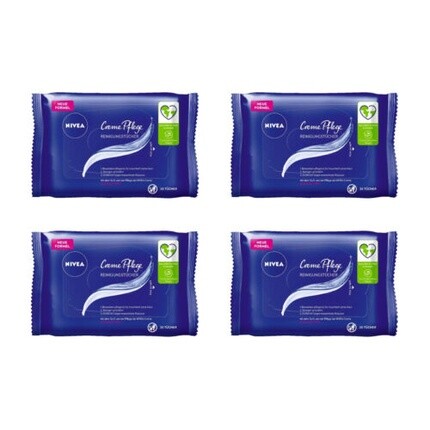 

Очищающие салфетки Nivea Creme Care, 25 салфеток, Синий, Очищающие салфетки Nivea Creme Care, 25 салфеток