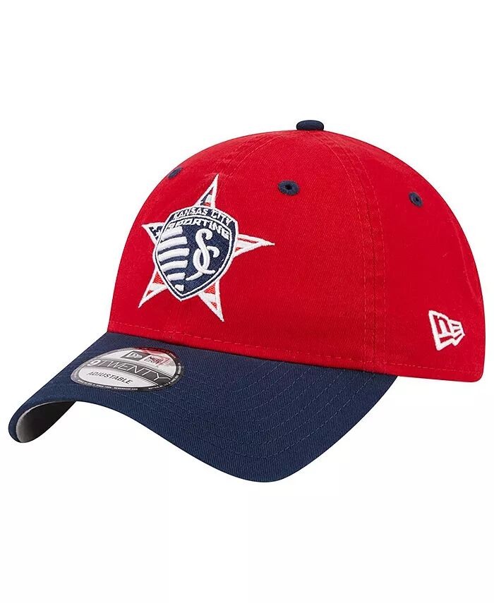 

Мужская красная спортивная кепка Kansas City Americana 9TWENTY Adjustable New Era