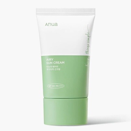 

Воздушный солнцезащитный крем SPF 50+ Anua