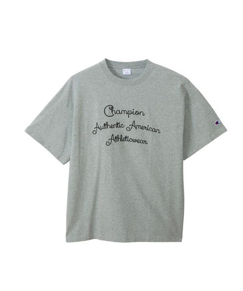 

Мужская футболка с коротким рукавом, повседневная Champion, серый