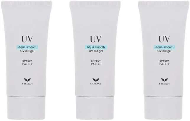 Солнцезащитный гель Aqua Smooth SPF50+ PA++++ 90 мл, набор 3 шт