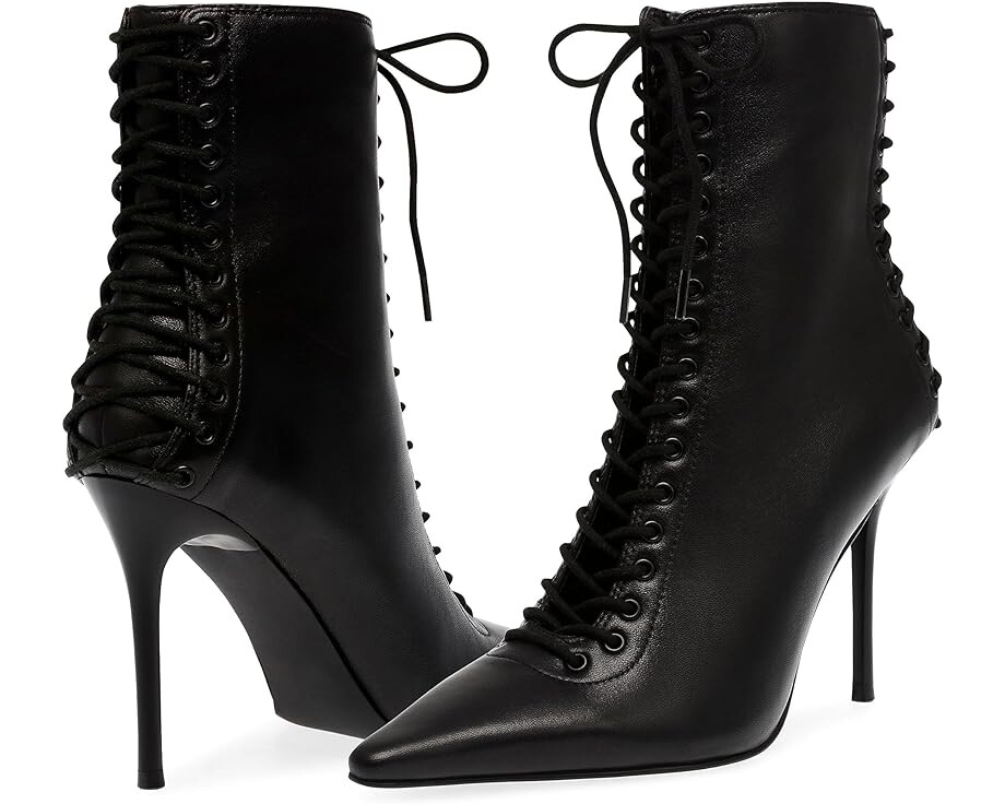 

Ботинки Steve Madden Allnight, черная кожа