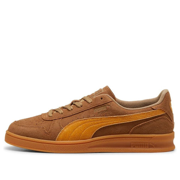 

Кроссовки indoor r suede 'chocolate chip sport yellow' Puma, коричневый