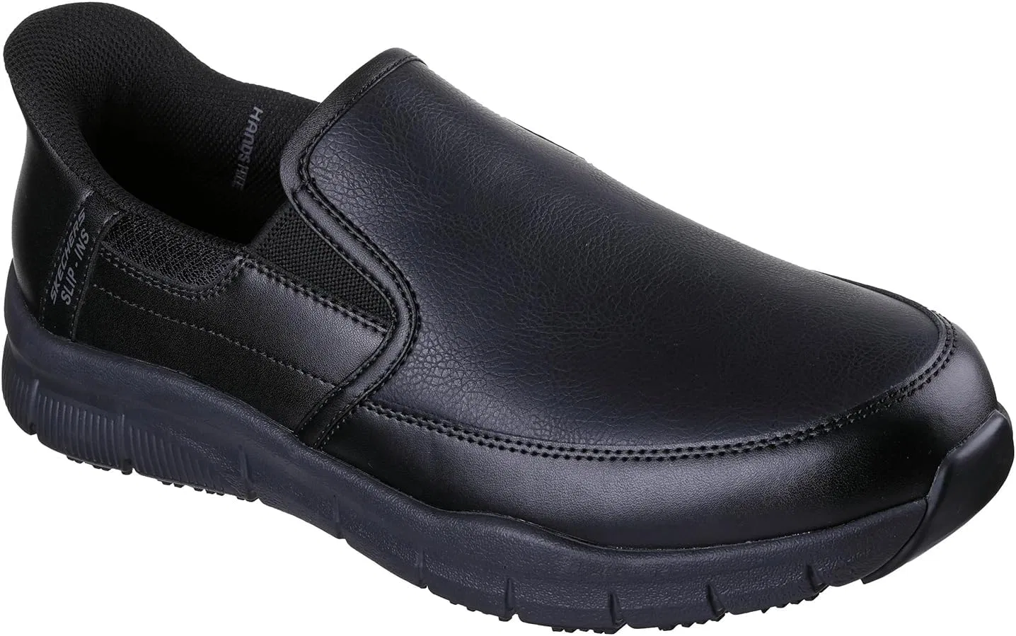 Мужские медицинские рабочие ботинки Skechers Nampa Broxtin, Blk Black