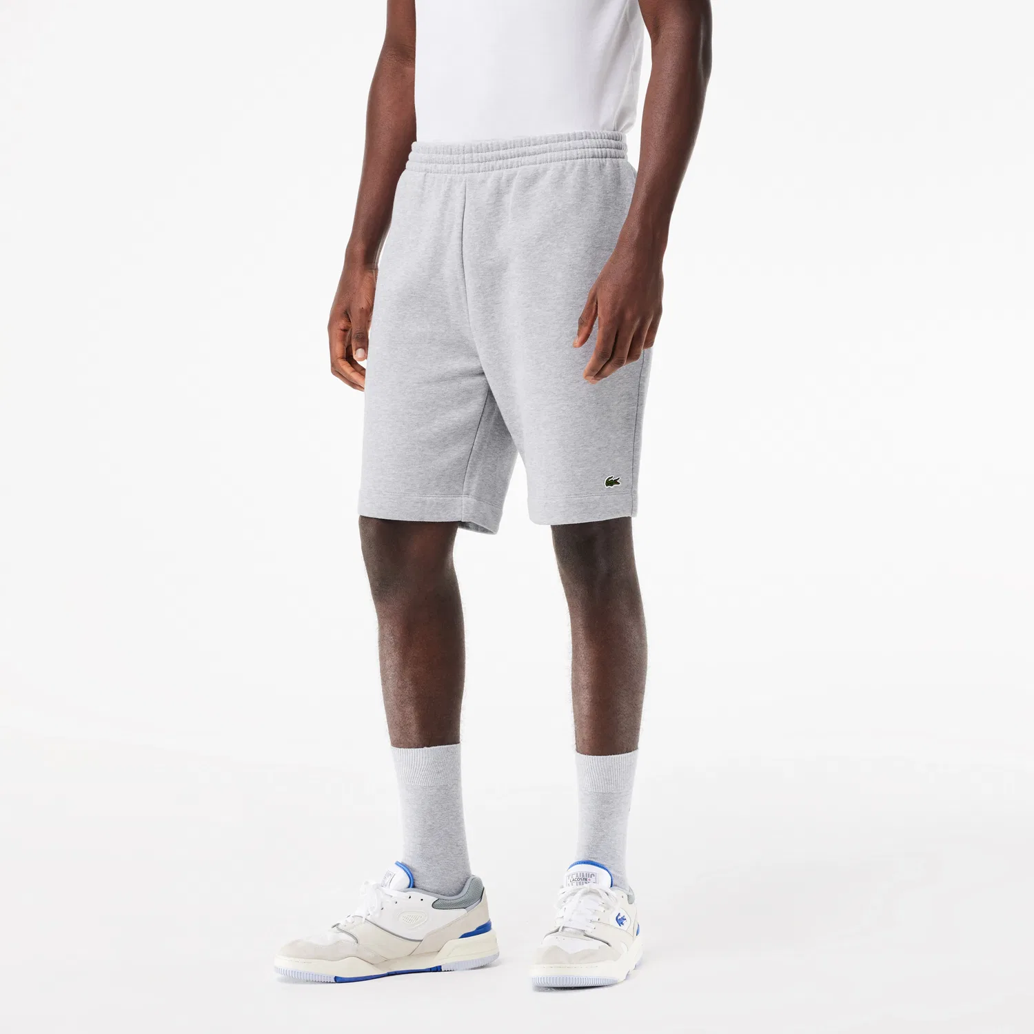 Шорты Classic Core Track LACOSTE, Gray — фото 3