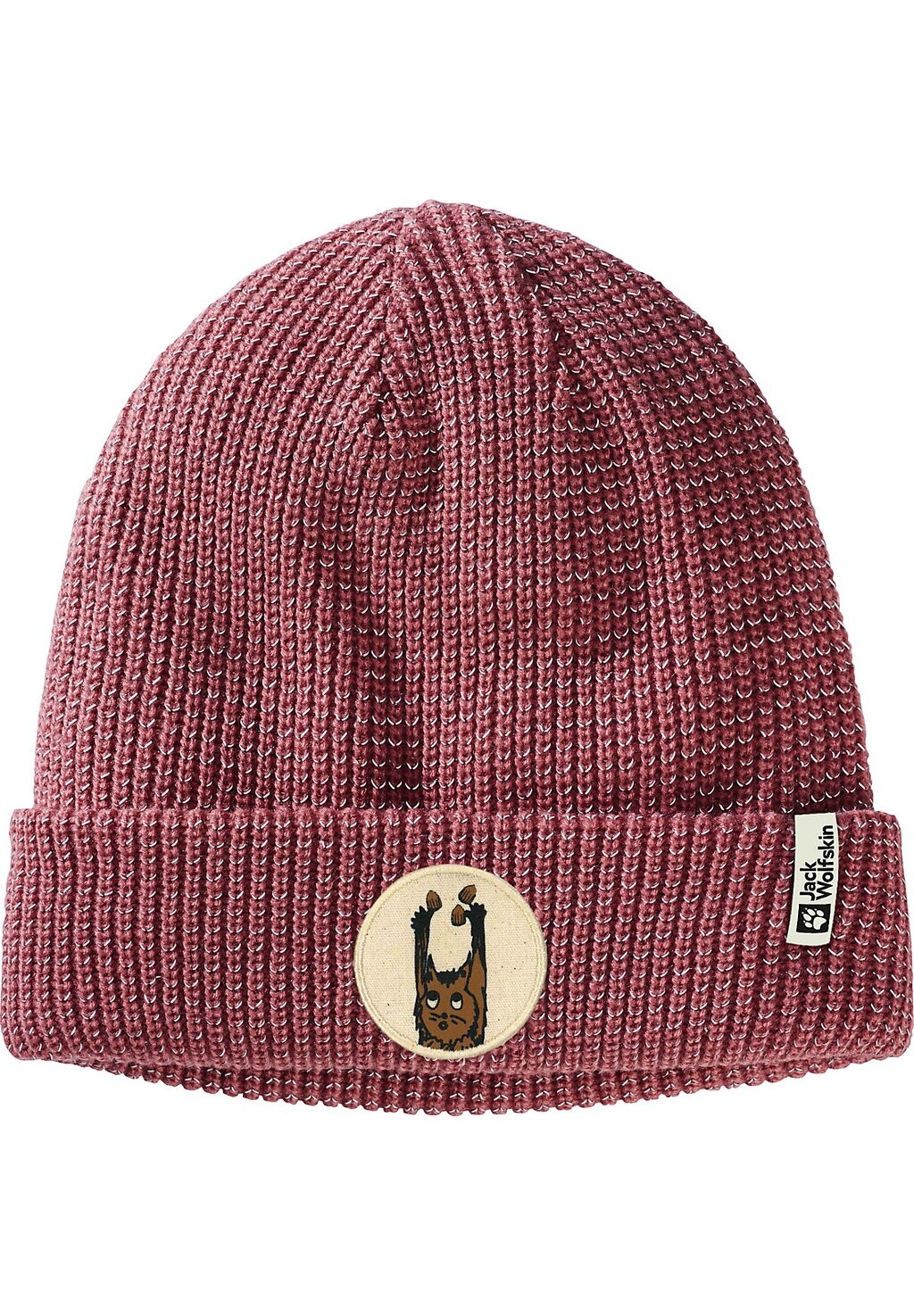 

Шапка Jack Wolfskin, цвет pink