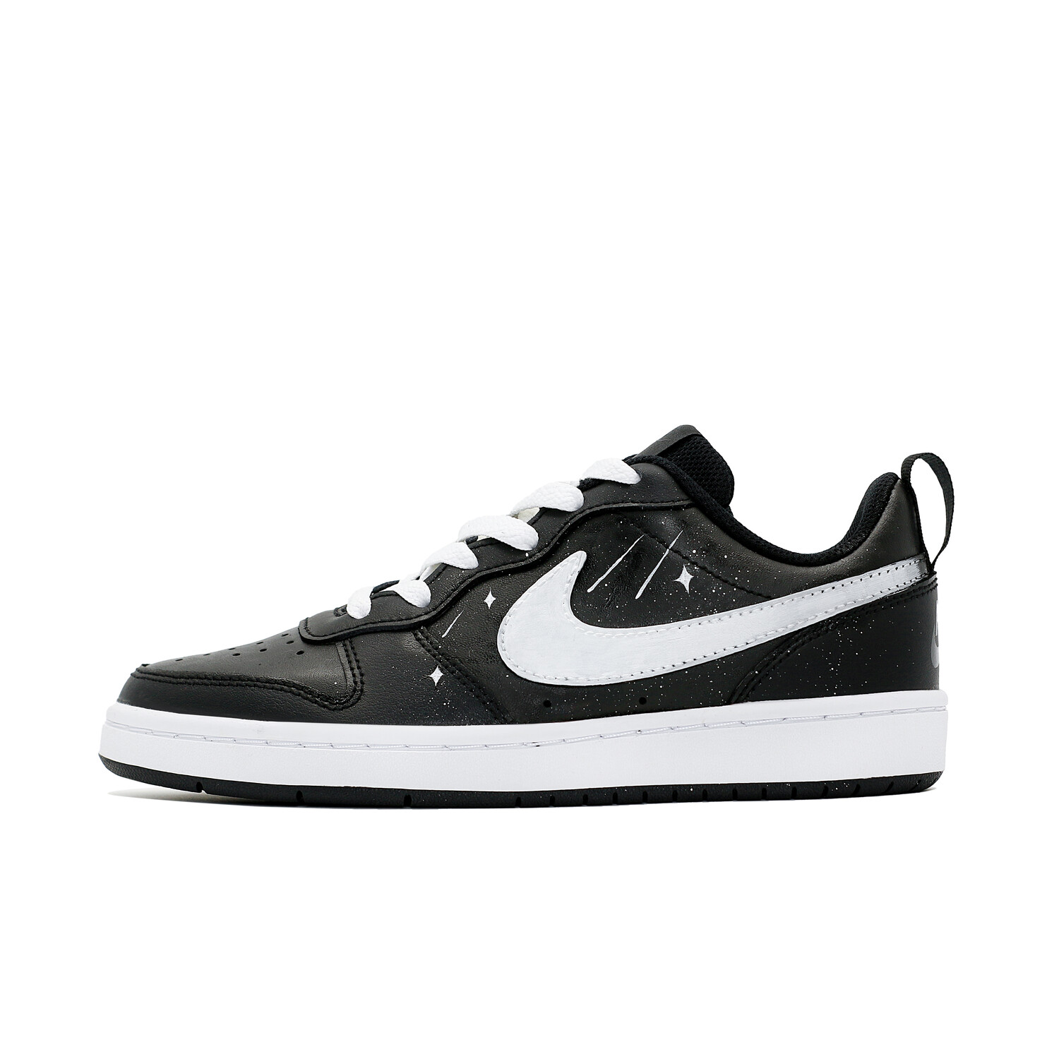 

Кроссовки для скейтбординга Court Borough 2 женские, низкие, черный Nike