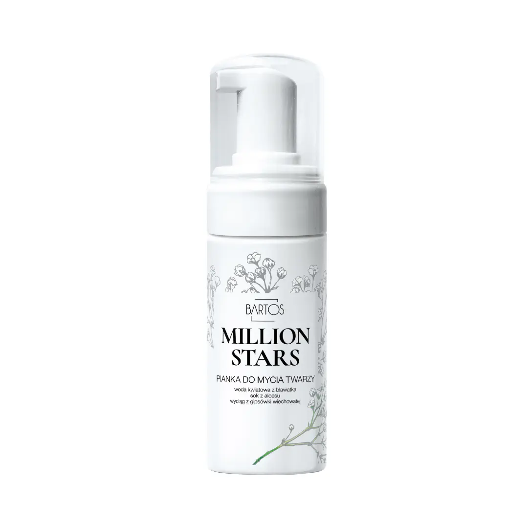 

Очищающая пенка для лица Bartos Million Stars, 100 мл