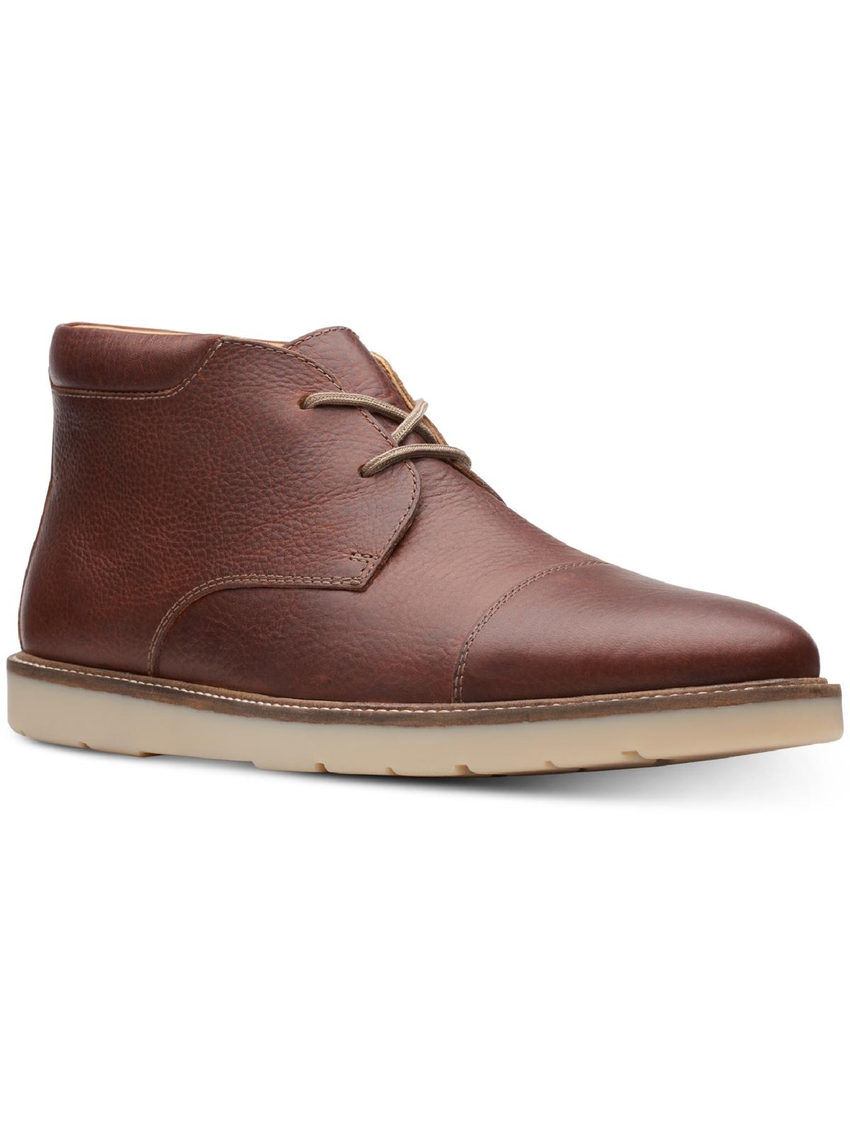 

Ботинки-чукка Grandin Top Mens на шнуровке Clarks, цвет tan tumbled
