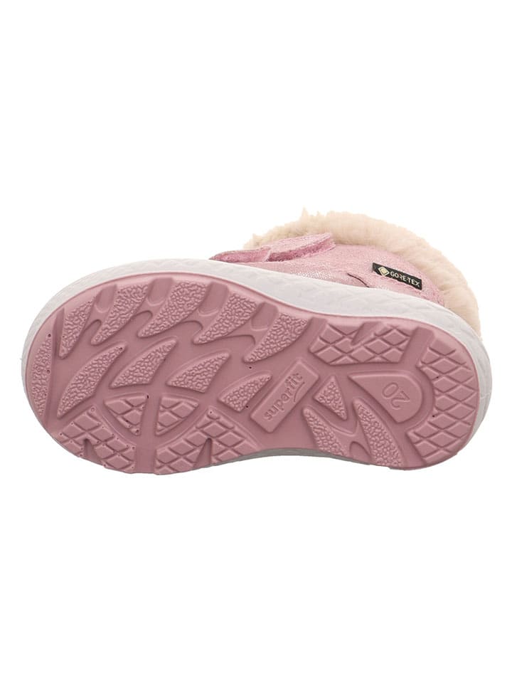 

Зимние кожаные ботинки "Groovy 2.0" розового цвета superfit