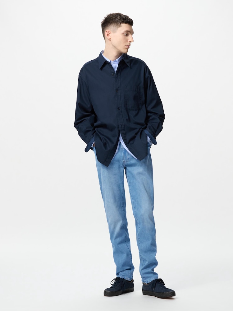 

Джинсы ezy/длинные Uniqlo, синий