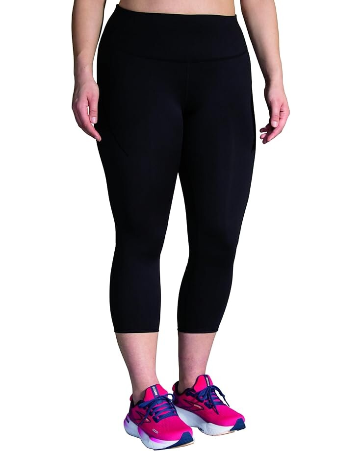 

Брюки капри Brooks Spark, черный